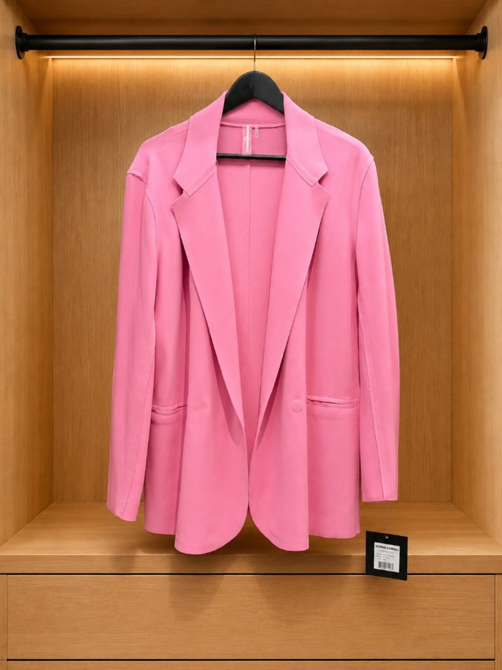 Norma Kamali Oversized Double Breasted Jacket